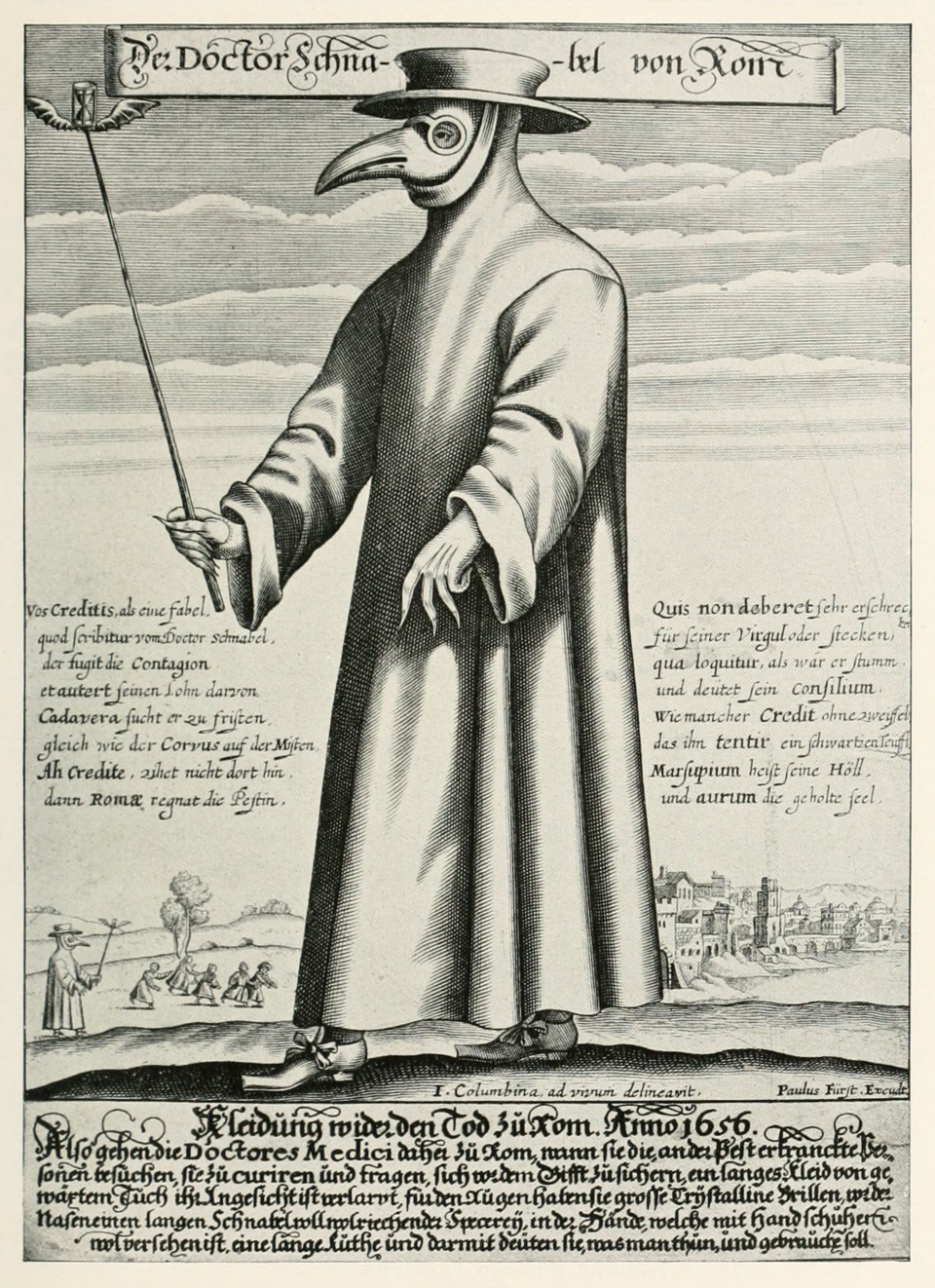 Paul Furst Der Doctor Schnabel von Rom