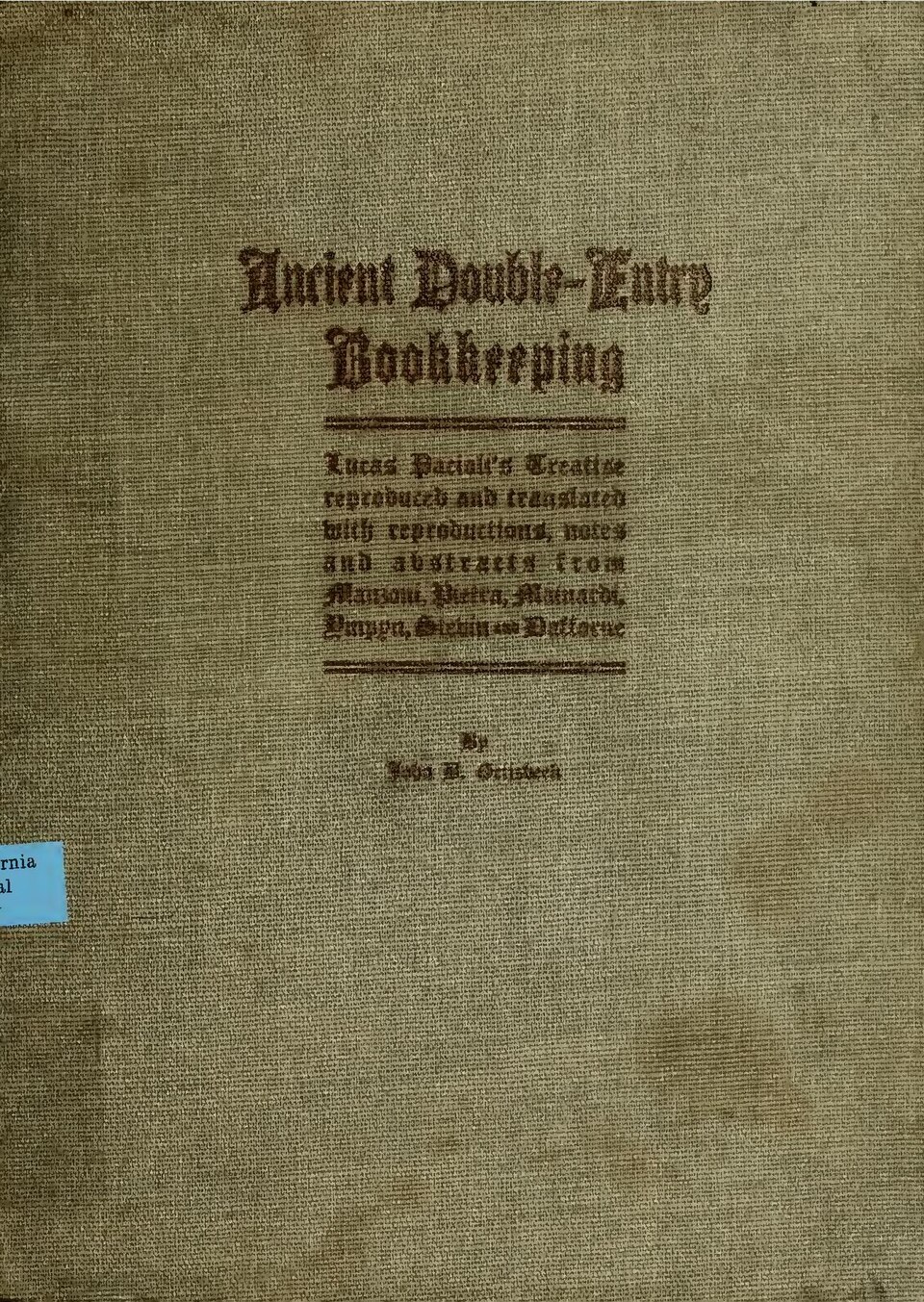 The Medici Banking Dynasty: Double-Entry Bookkeeping & Renaissance Art