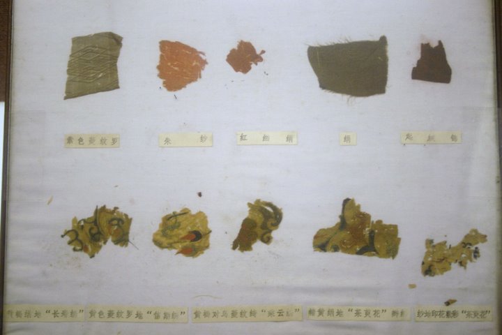 Han Dynasty silk textile fragment