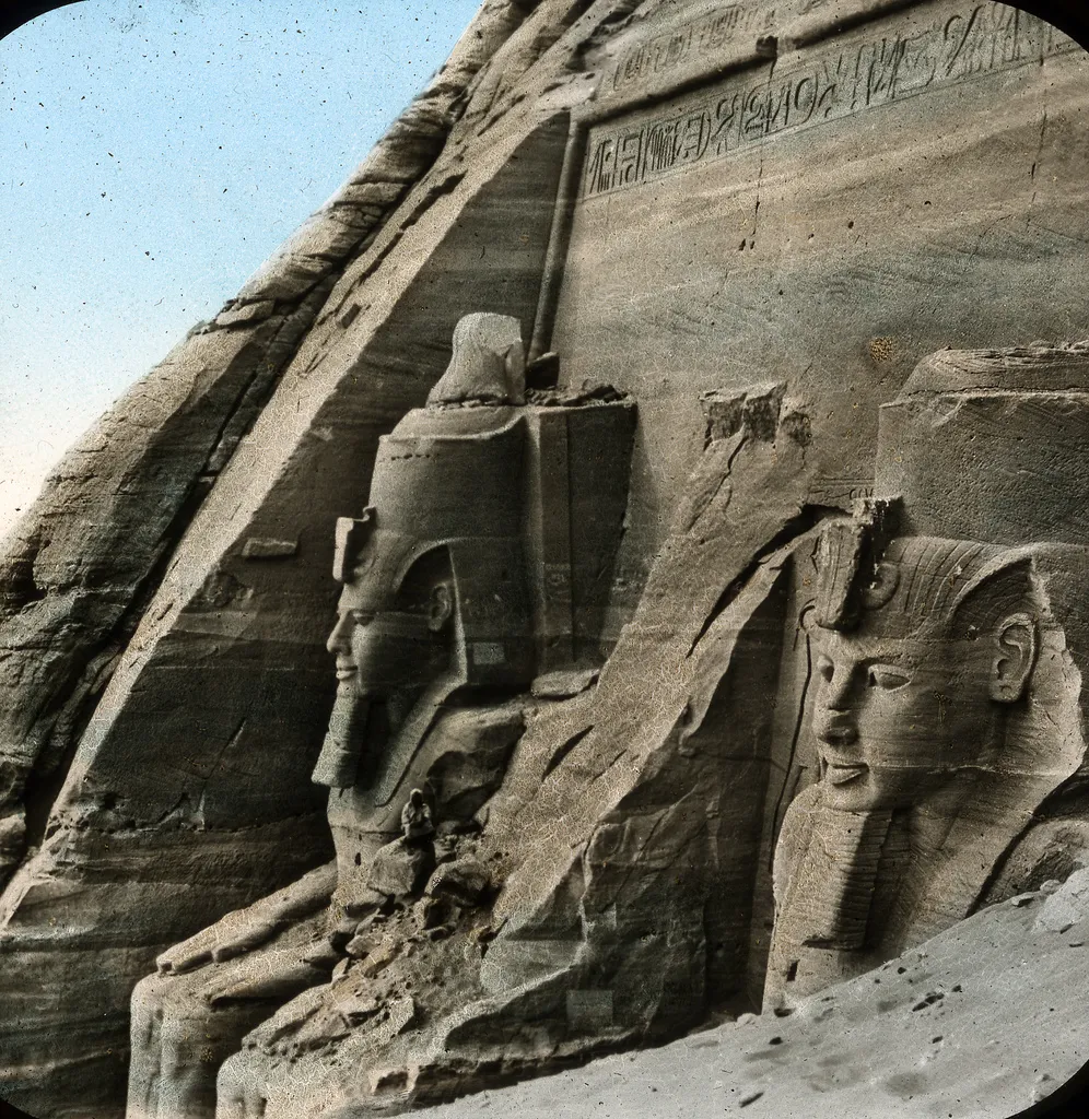 Colossal Abu Simbel relief of Ramesses II