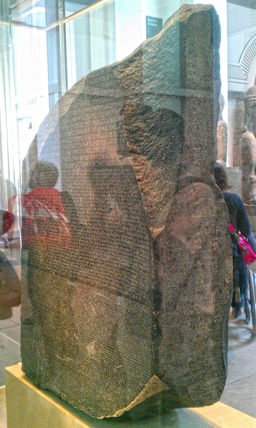 The Rosetta Stone at the British Museum