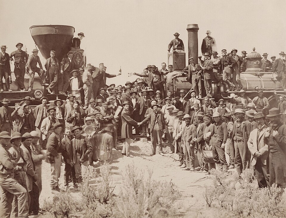The First Transcontinental Railroad 1869: Unifying the American Continent