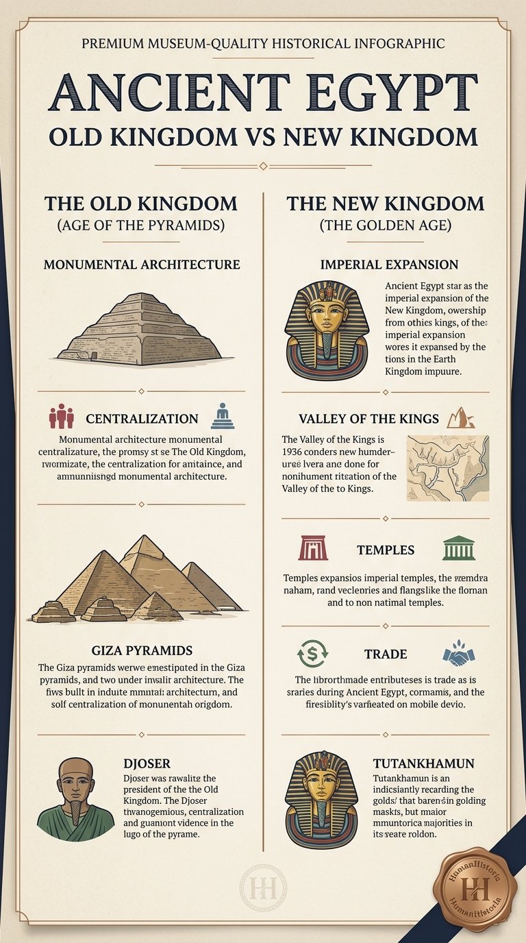 Ancient Egypt: Old Kingdom vs. New Kingdom