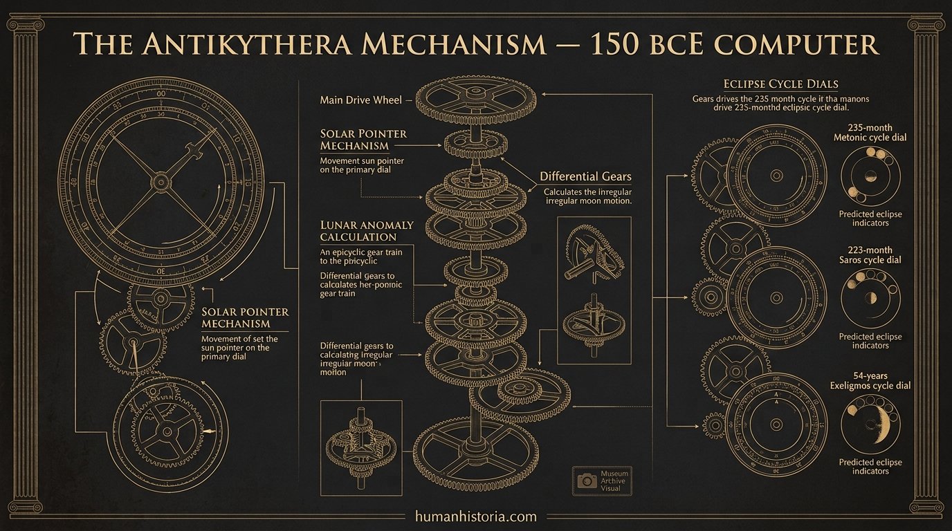 Antikythera Mechanism: The 2,000-Year-Old Analog Computer
