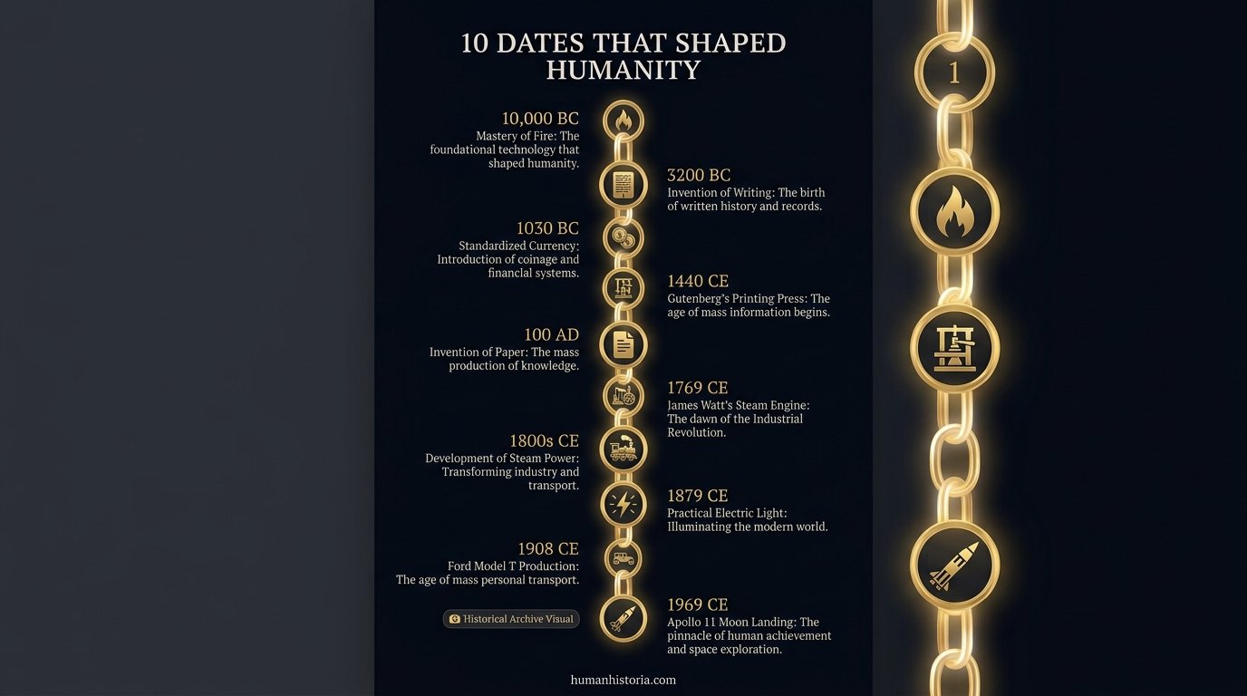 10 Dates That Changed Human History Forever
