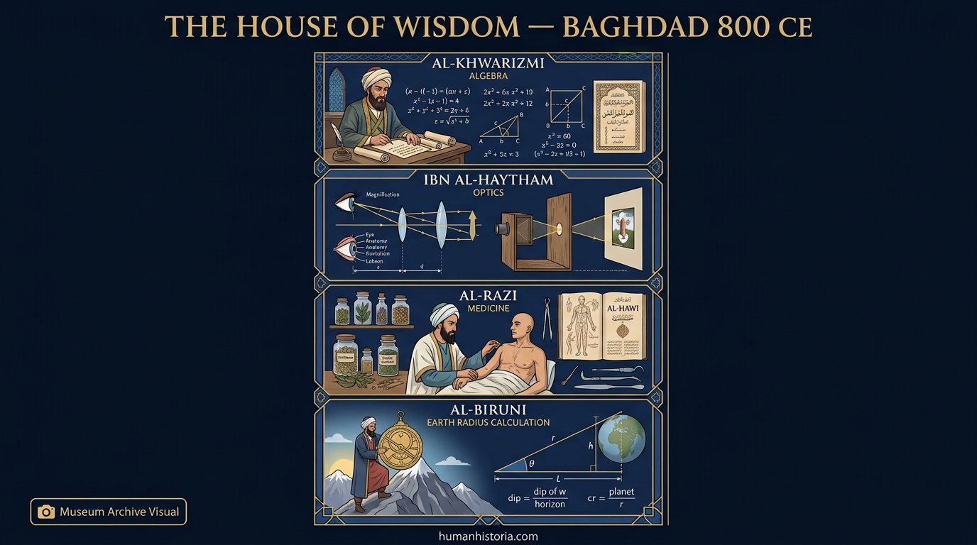 The Golden Age of Islamic Science: Baghdad's House of Wisdom