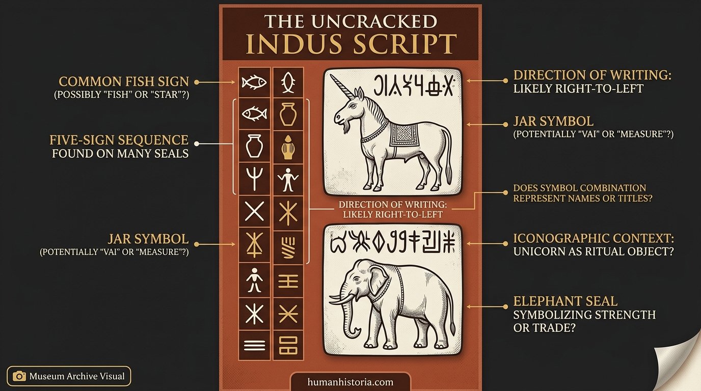 The Undeciphered Script of the Indus Valley Civilization