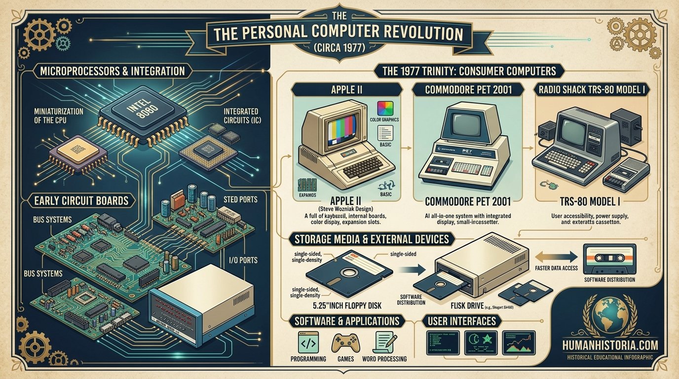 The Personal Computer Revolution Infographic