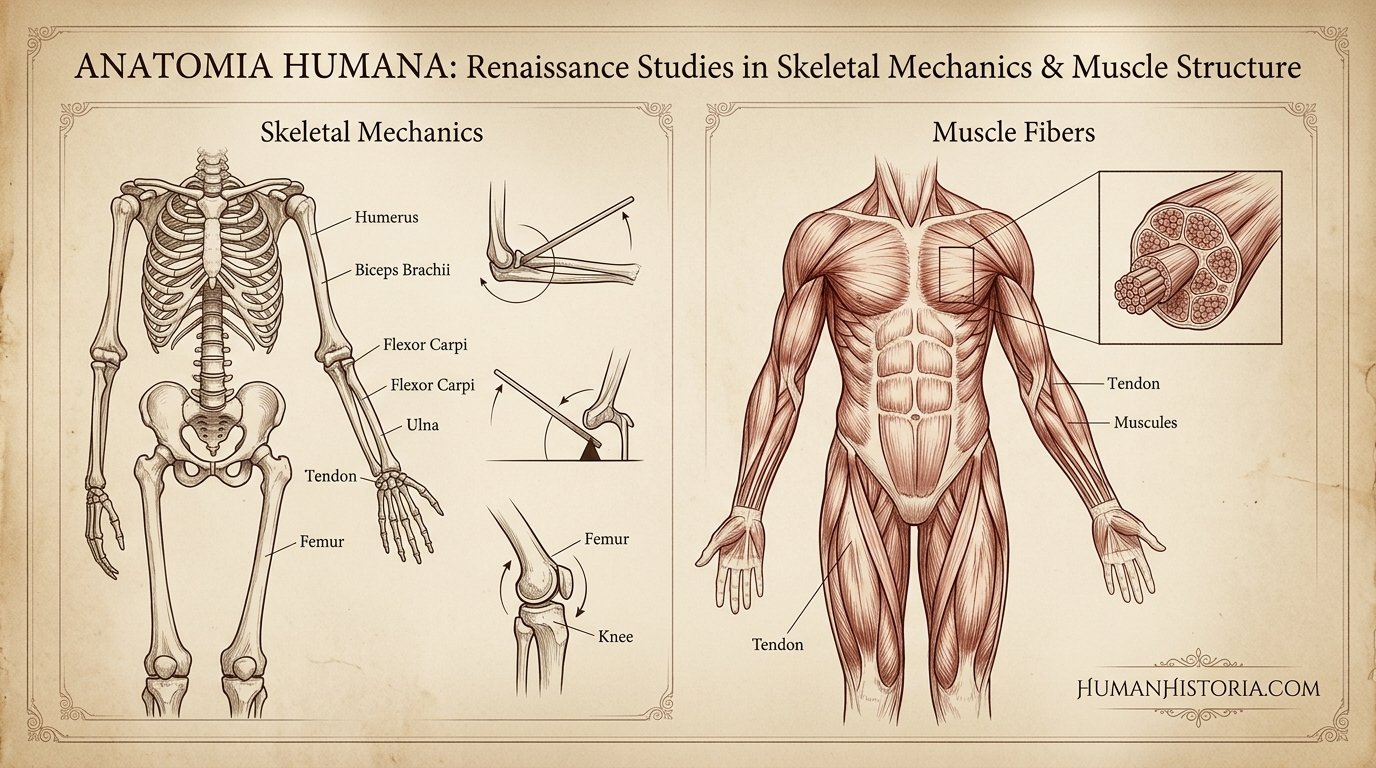 Anatomical Studies of Skeletal Muscle Infographic
