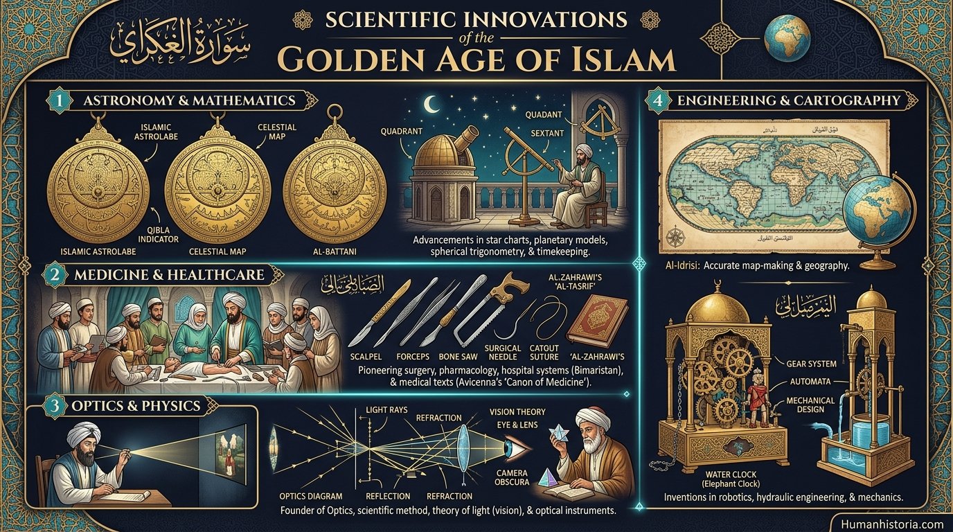 Scientific Innovations of the Golden Age of Islam