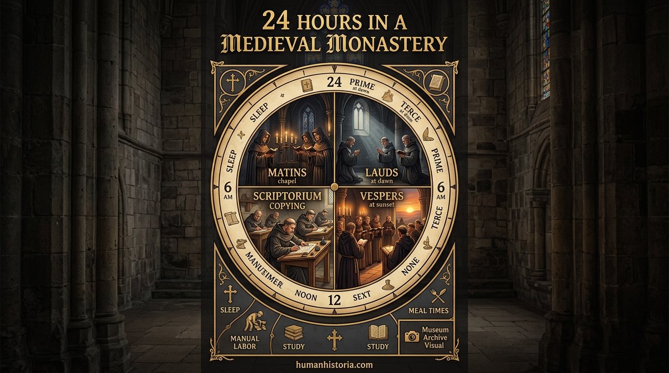 24 Hours Inside a Medieval Monastery: The Benedictine Rule