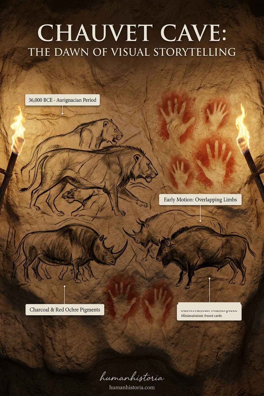 Chauvet Cave: The Dawn of Visual Storytelling & Paleolithic Motion (36,000 BCE)