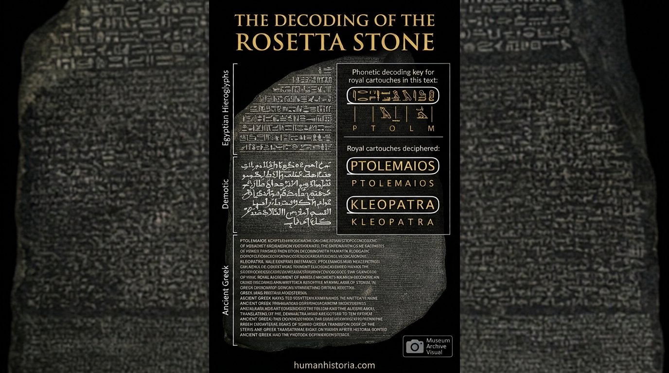 How Jean-François Champollion Deciphered Hieroglyphs