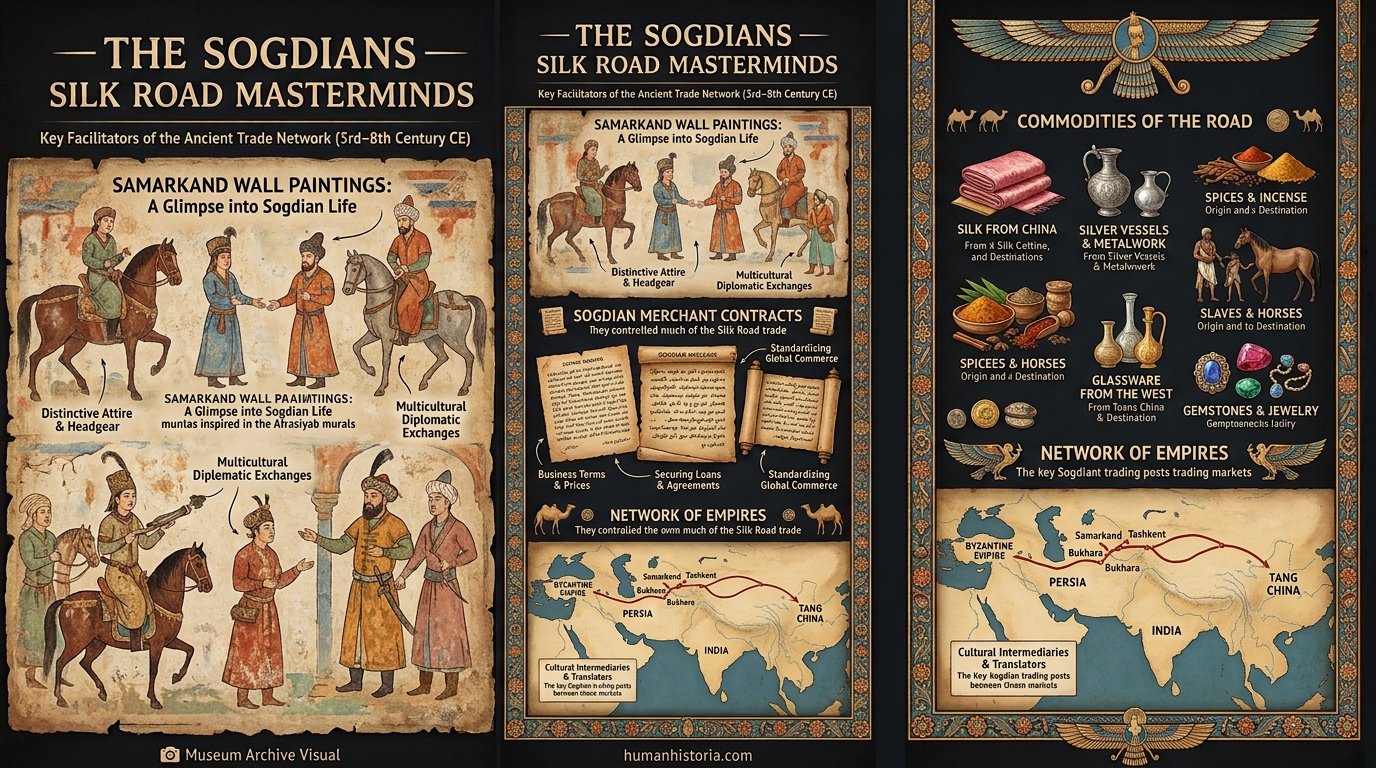 The Sogdians: The Forgotten Mastermind Merchants of the Silk Road
